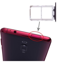 SIM kaart houder voor Xiaomi Redmi K20 / K20 Pro / 9T / 9T Pro (zwart) voor 8,50 €