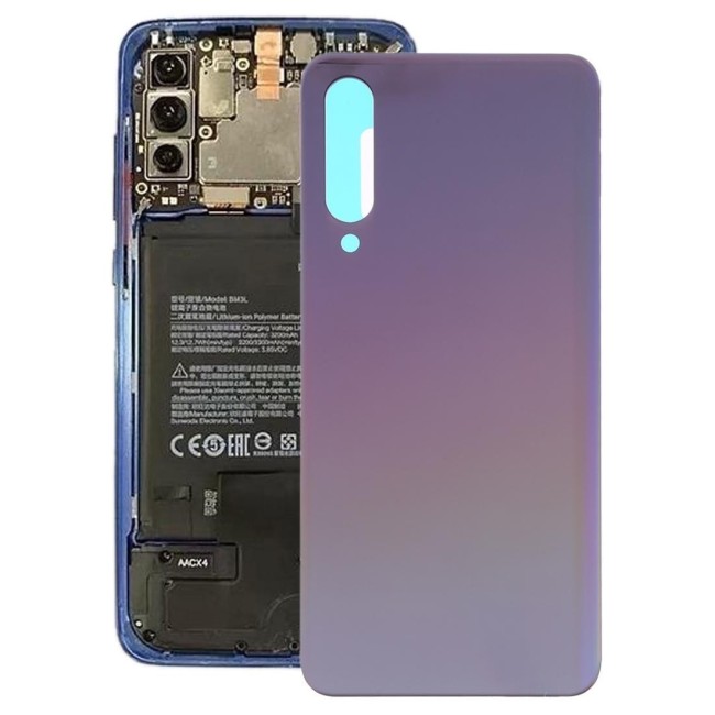 Cache arrière pour Xiaomi Mi 9 SE (Violet)(Avec Logo) à 16,89 €