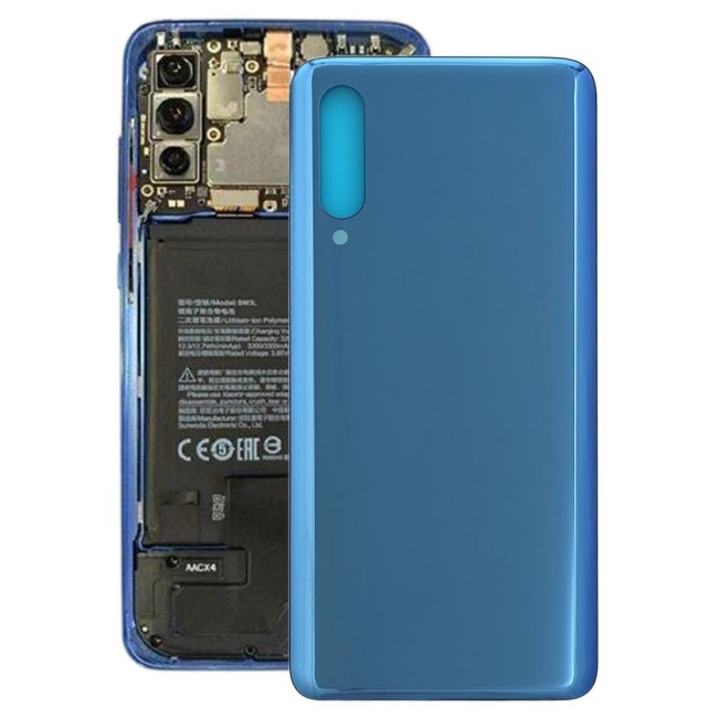 Rückseite Akkudeckel für Xiaomi Mi 9 (blau)(Mit Logo) für 10,58 €