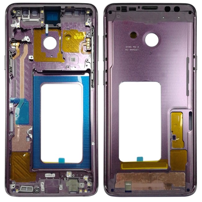LCD Frame for Samsung Galaxy S9+ SM-G965 (Purple) at 25,90 €