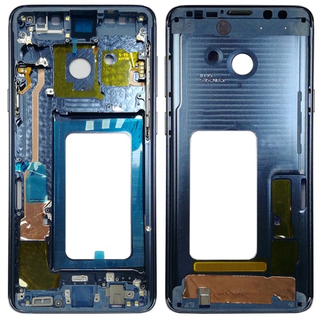 LCD Frame for Samsung Galaxy S9+ SM-G965 (Blue) at 25,90 €