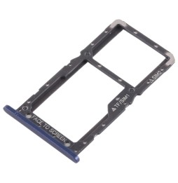 SIM + Micro SD kaart houder voor Xiaomi Pocophone F1 (blauw) voor 8,50 €