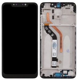 LCD-Bildschirm mit Rahmen für Xiaomi Pocophone F1 (Schwarz) für 74,29 €