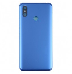 Achterkant met knoppen voor Xiaomi Mi Max 3 (Blauw)(Met Logo) voor 36,90 €