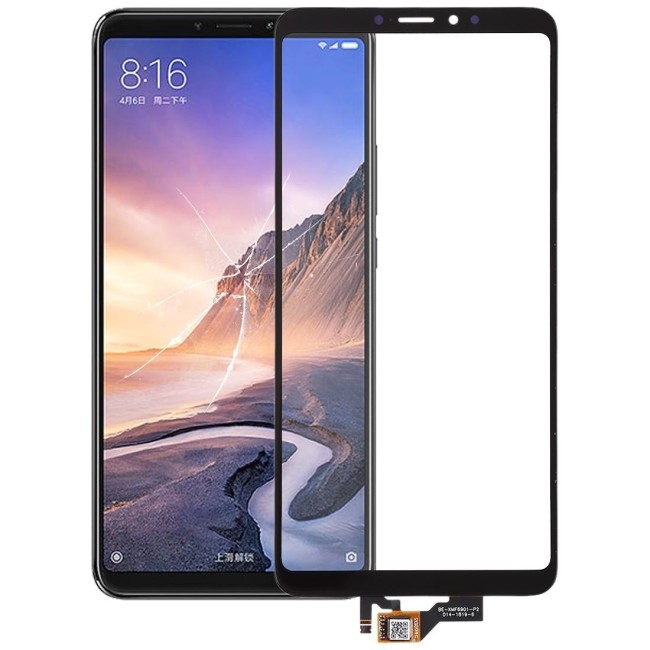 Touch Panel for Xiaomi Mi Max 3 (Black) at 14,90 €