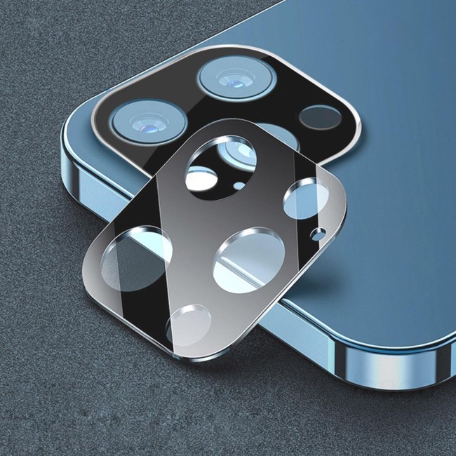 Vollständiger Panzerglas Kameraschutz für iPhone 12 Pro für €12.95