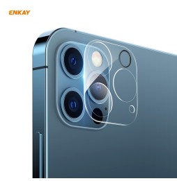Vollständiger Panzerglas Kameraschutz für iPhone 12 Pro Max (Transparent) für €12.95