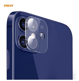Vollständiger Panzerglas Kameraschutz für iPhone 12 (Transparent) für €12.95