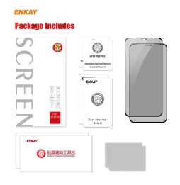 2x Anti-Spionage Vollbild Panzerglas Displayschutz für iPhone 12 Pro Max für €16.95