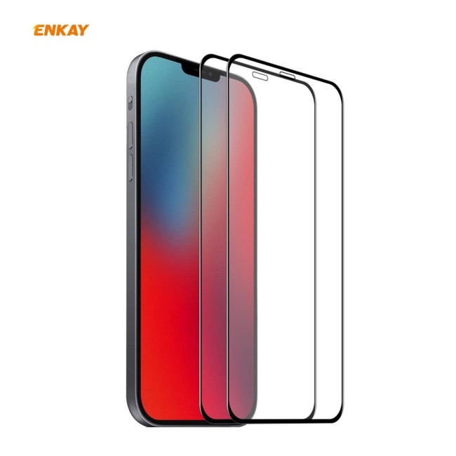 2x Full Screen Tempered Glass Protector For iPhone 12 Mini 6D at €15.95