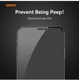 5x Protection écran anti-espion verre trempé pour iPhone 12 Pro Max à €34.95