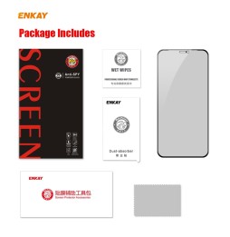 Protection écran anti-espion verre trempé pour iPhone 12 / 12 Pro à €15.95