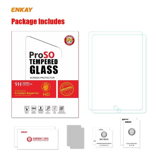 Protection en verre trempé l'écran du iPad 10.2 (2020) (2019) Rurihai - Ma  Coque
