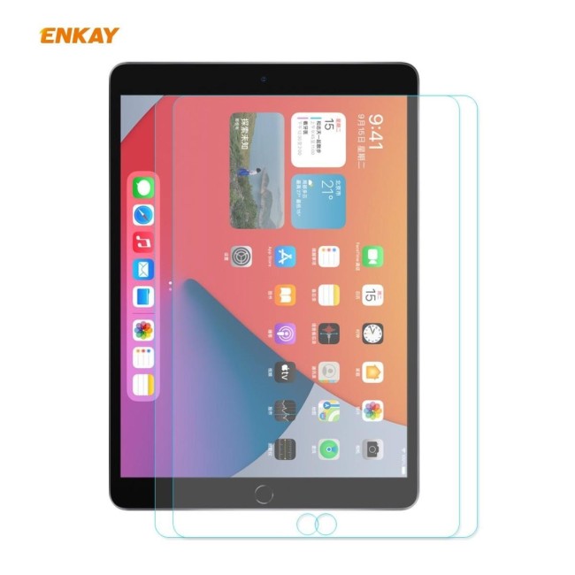 2x Protection écran verre trempé pour iPad 10.2 2019 / 2020 / 2021 à €20.95