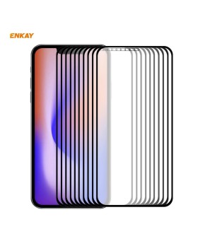 10x Full Glue Tempered Glass Screen Protector For iPhone 12 / 12 Pro
