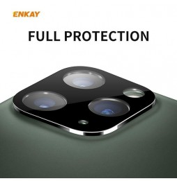 Panzerglas + Aluminium Vollständiger Kameraschutz für iPhone 11 Pro / Pro Max (Gold) für €12.95