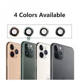 Camera Protector Aluminium + Tempered Glass for iPhone 11 Pro / Pro Max (Green) at €13.95