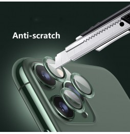 Panzerglas + Aluminium Kameraschutz für iPhone 11 Pro / Pro Max (Silber) für €13.95