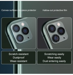 2x Volledige camera protector gehard glas voor iPhone 11 Pro / Pro Max voor €13.95