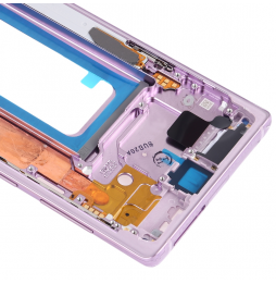 LCD Rahmen mit SeitenKnopfe für Samsung Galaxy Note 9 SM-N960 (Lila) für 27,90 €