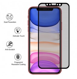 Anti-spy Full Screen Tempered Glass Protector for iPhone 11 / XR at €15.95