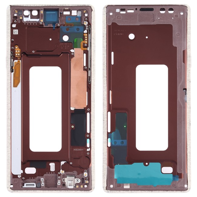 LCD Frame with Side Keys for Samsung Galaxy Note 9 SM-N960 (Gold) at 27,90 €