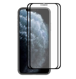 2x Full Glue Panzerglas Displayschutz für iPhone 11 Pro / XS / X für €15.95