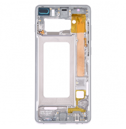 LCD Frame with Side Keys for Samsung Galaxy S10+ SM-G975 (Silver) at 29,90 €