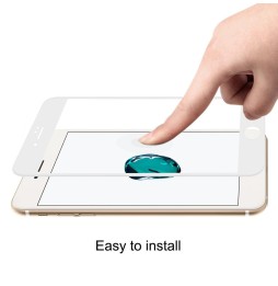 Protection écran complet verre trempé pour iPhone 7/8 Plus (Blanc) à €15.95