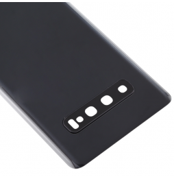 Achterkant met lens voor Samsung Galaxy S10 SM-G973 (Zwart)(Met Logo) voor 15,75 €