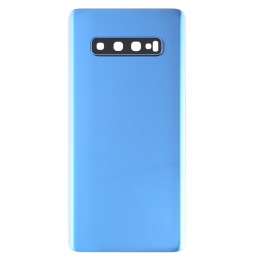 Cache arrière avec lentille pour Samsung Galaxy S10+ SM-G975 (Bleu)(Avec Logo) à 12,75 €