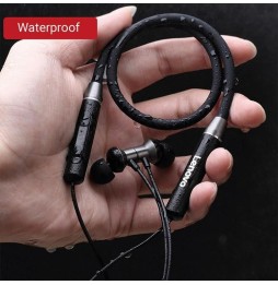 Écouteurs Bluetooth intra-auriculaires tour de cou magnétiques Lenovo HE05 (Rouge) à €23.95