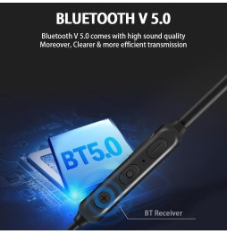 Écouteurs intra-auriculaires magnétiques pour sports sans fil Bluetooth 5.0 Lenovo X3 (rouge) à 55,57 €