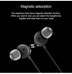 Lenovo X1 magnetische draadloze Bluetooth 5.0 sport oortelefoon (zwart) voor 40,60 €