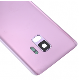 Cache arrière avec lentille pour Samsung Galaxy S9 SM-G960 (Violet)(Avec Logo) à 12,90 €