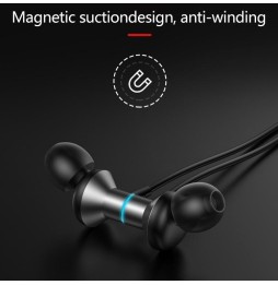 Lenovo HE05 nekgemonteerde magnetische in-ear Bluetooth-headset (Wit) voor €23.95