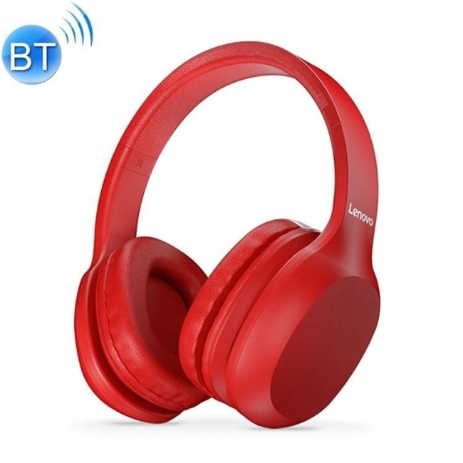 Original Lenovo HD100 Stereo Wireless Bluetooth 5.0 Headset (Red) at 42,25 €