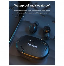 Lenovo XT91 Noise Cancelling Mini Wireless Bluetooth-Kopfhörer mit Ladebox und LED-Display für 41,04 €