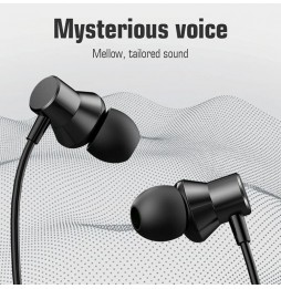 Lenovo HF130 High Sound Quality Noise Cancelling In-Ear Wired Earphones (White) at €15.95