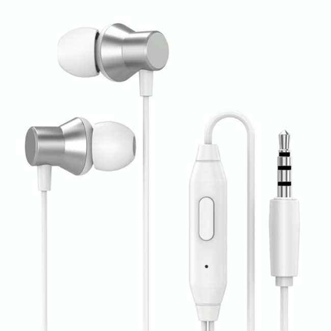 Lenovo HF130 In ear oortelefoon met hoge geluidskwaliteit (wit) voor €15.95