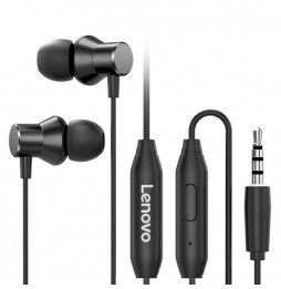 Lenovo HF130 In-Ear-Kopfhörer mit hoher Klangqualität (schwarz) für €15.95