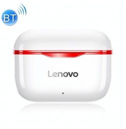 Écouteurs sans fil Bluetooth 5.0 Lenovo LivePods LP1 (rouge) à 32,57 €