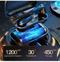 Lenovo QT81 TWS CVC8.0 Ruisonderdrukkende Bluetooth oortelefoons met oplaaddoos en 3 displays voor 24,43 €
