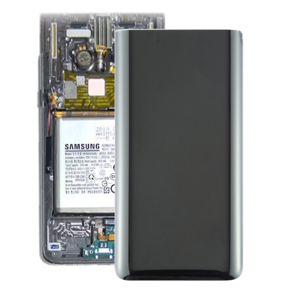 Achterkant voor Samsung Galaxy A80 A90 SM-A805 (Zwart)(Met Logo) voor 16,90 €