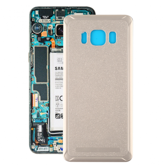 Battery Back Cover for Samsung Galaxy S8 Active SM-G892 (Gold)(With Logo)