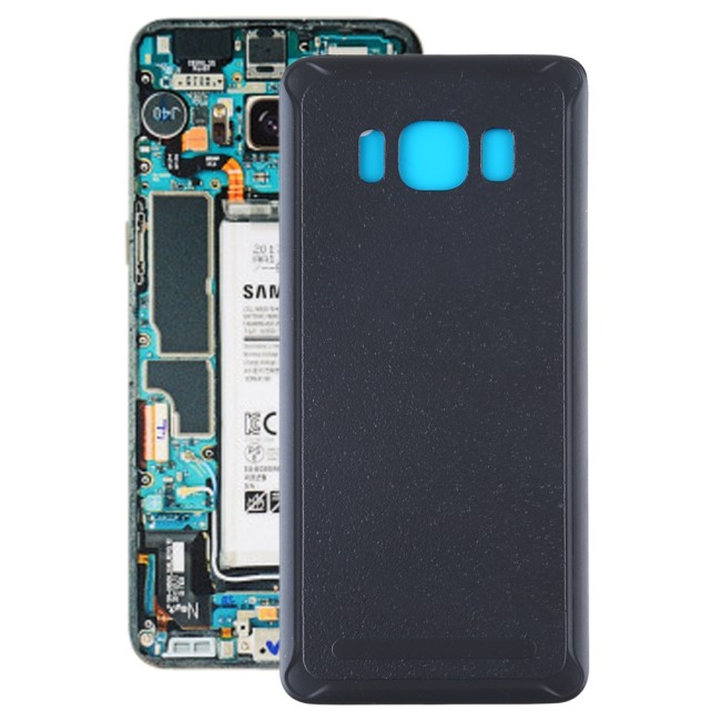 Achterkant voor Samsung Galaxy S8 Active SM-G892 (Zwart)(Met Logo) voor 17,90 €