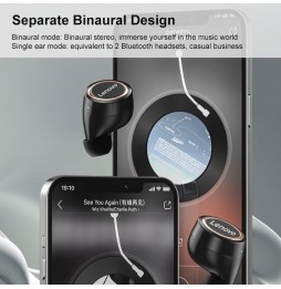 Lenovo LivePods LP12 TWS DSP Bluetooth-Kopfhörer mit Rauschunterdrückung und magnetischem Ladekoffer für 29,66 €