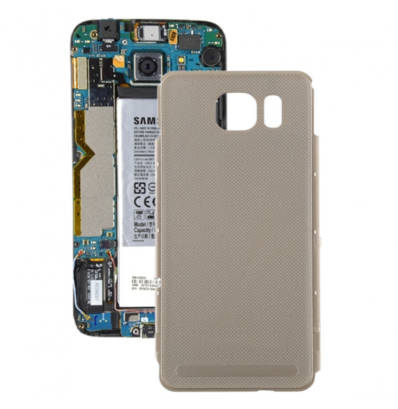 Cache arrière pour Samsung Galaxy S7 Active SM-G891 (Or)(Avec Logo)