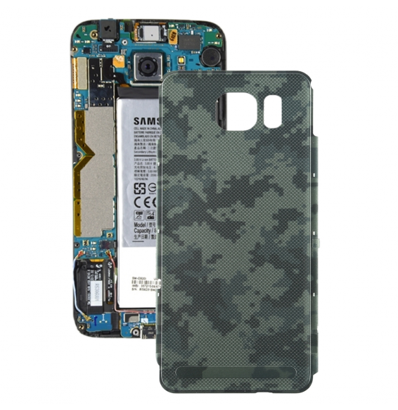 Battery Back Cover for Samsung Galaxy S7 Active SM-G891 (Camouflage)(With Logo)