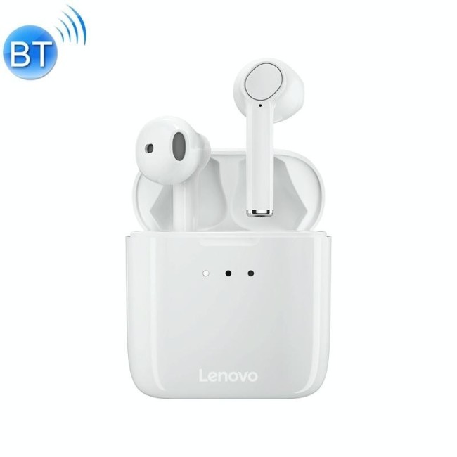 Écouteurs sans fil Lenovo QT83 Bluetooth 5.0 de qualité sonore Hifi avec boîtier de charge magnétique, tactile, appel HD, Ass...